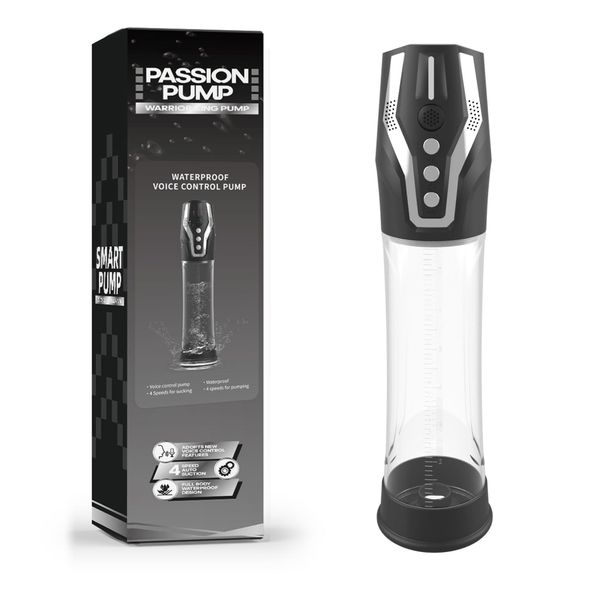 Pompka- Passion Pump, Premium Rechargeable Automatic Waterproof Pump, Voice zdjęcie 1