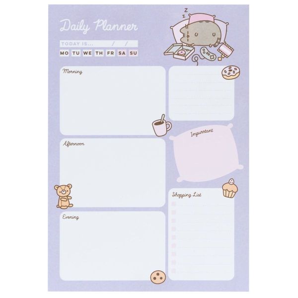 Planer dzienny A5 Pusheen Moments zdjęcie 1