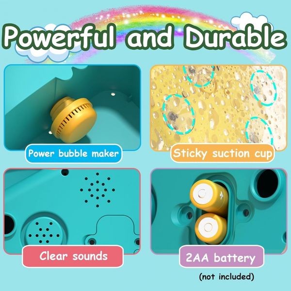 WOOPIE Zabawka do Kąpieli Dinozaur do Robienia Piany Pomarańczowy zdjęcie 4