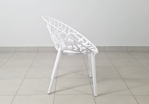 Krzesło ażurowe CX017 białe CENTREX na Arena.pl