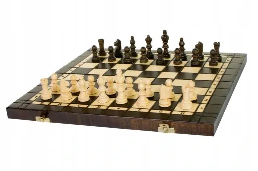 GRY DREWNIANE 3w1 = SZACHY + WARCABY + BACKGAMMON zdjęcie 8
