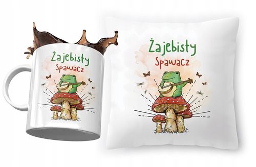 Zestaw Dla Spawacza Poduszka + Kubek Na Prezent Z Nadrukiem Ze Zdjęciem na Arena.pl