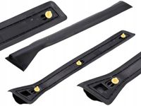 2x USZCZELKA GUMOWA LISTWA LEWA PRAWA SŁUPKA DRZWI OPEL ASTRA H