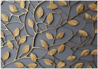 Fototapeta Na Flizelinie Do Sypialni Salonu Liście 300x210