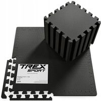 Mata puzzle piankowa gruba do ćwiczeń pod sprzęt XXL 24 szt.Trex Sport