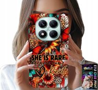 ETUI DO XIAOMI NOTE 14 PRO 5G - SHE IS RARE, SŁONECZNIKI, KWIATY, MOTYLE