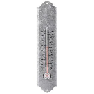 Lumarko Termometr naścienny, cynk, 30 cm, OZ10