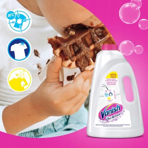 Zestaw Vanish Oxi Action Odplamiacz w płynie do koloru i bieli 2x3L na Arena.pl
