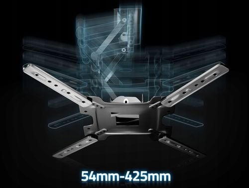 OBROTOWY UCHWYT DO TELEWIZORA ŚCIENNY Wieszak TV UNIWERSALNY 17-56 na Arena.pl