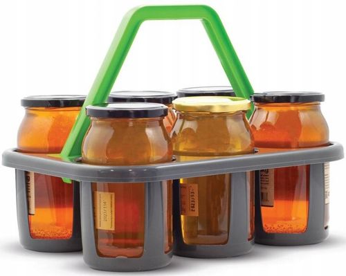 KOBIAŁKA koszyk transporter na słoik i miód na Arena.pl