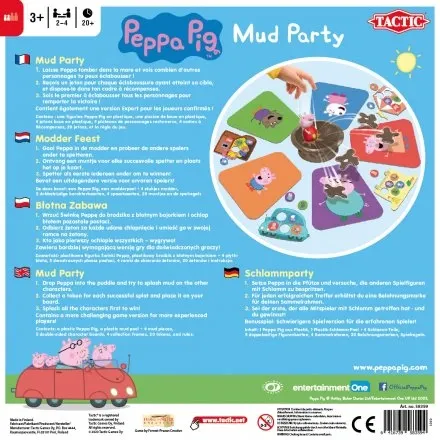 Tactic Gra Świnka Peppa - błotna zabawa zdjęcie 3
