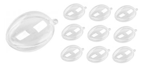 JAJKO AKRYLOWE PRZEŹROCZYSTE JAJKA AKRYLOWE 10CM 10SZT. na Arena.pl