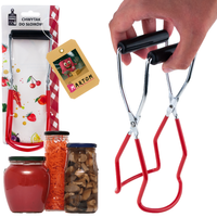 Szczypce Do Słoików Chwytak Gorących Butelek Kleszcze Wyjmowania Z Wrzątku