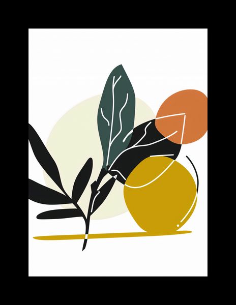 Plakat 13x18cm Elegancka Flora zdjęcie 2