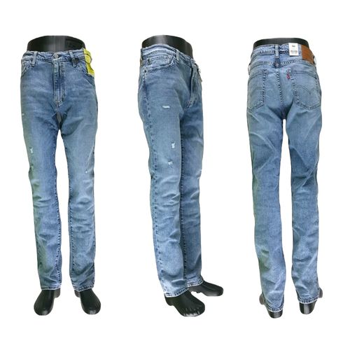 Męskie jeansy Levi's 511 -Slim Stretch 045115465 Levis dziury oryg. W36/L36 na Arena.pl