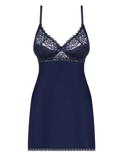 Drimera babydoll i stringi niebieskie Obsessive S/M na Arena.pl