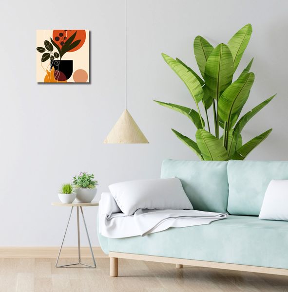 Obraz 30x30cm Dotyk Naturalności zdjęcie 2