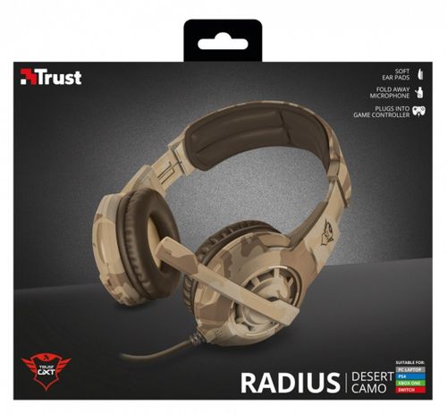 GXT 310D Słuchawki Radius Gaming - desert na Arena.pl