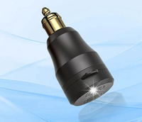 ŁADOWARKA MOTOCYKLOWA GNIAZDO DIN (BMW) PD 3.0 USB C WOLTOMIERZ WYŁĄCZNIK