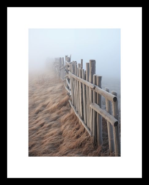 Plakat 13x18cm Mgła nad Wydmami zdjęcie 3