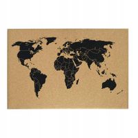 TABLICA KORK. BEZ RAMY DREW. 600X400MM Z NADRUKIEM