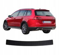 GOLF 7 SW Listwa Nakładka na Zderzak Tylni Czarna ABS