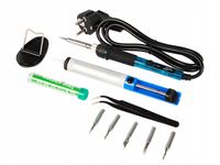 Zestaw lutowniczy XTREME lutownica akcesoria 6w1