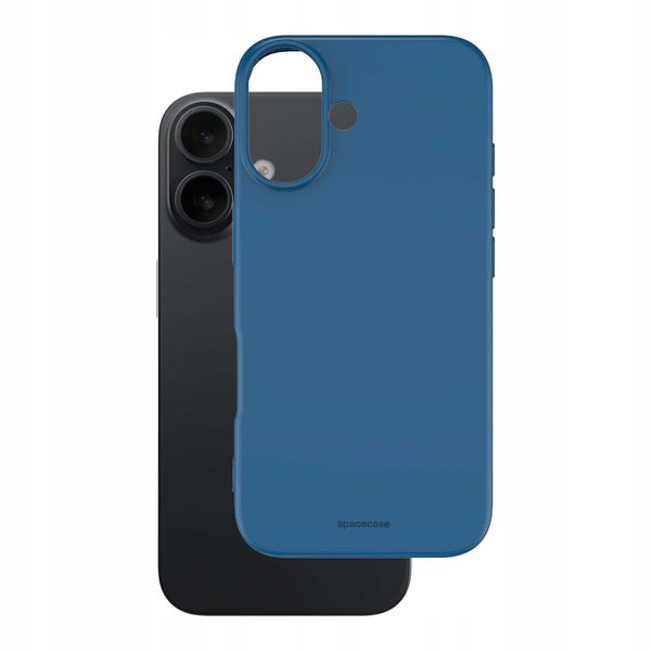 Spacecase Silicone Case Iphone 16 Blue zdjęcie 6