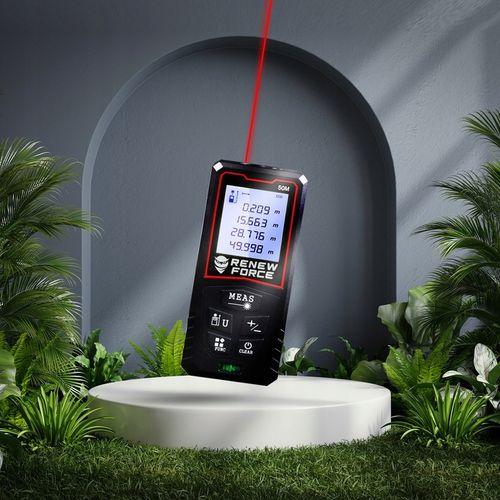 Dalmierz Laserowy MIERNIK ODLEGŁOŚCI Cyfrowy 50M Poziomica ORYGINALNY na Arena.pl