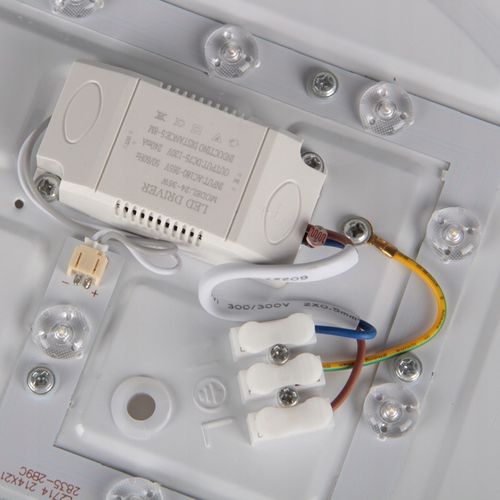 PANEL LED NATYNKOWY plafon sufitowy 18W OKRĄGŁY czujnik ruchu na Arena.pl