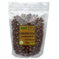 ORZECHY LASKOWE ŁUSKANE 1KG NATURALNE