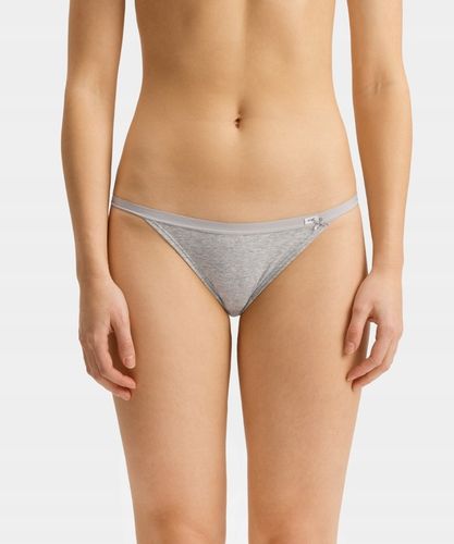 3xPACK Figi damskie Atlantic tanga 3CLP-006-CZA/BIA/SZMJ, roz. L na Arena.pl