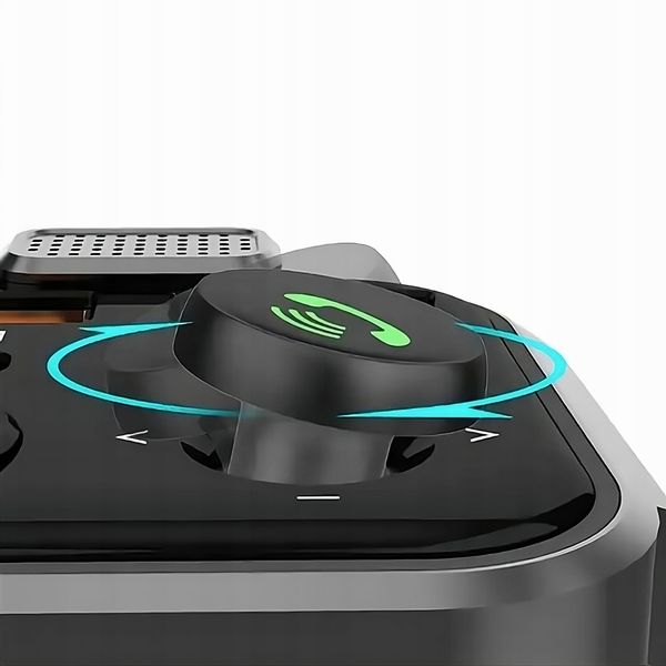 TRANSMITER BLUETOOTH AUDIO FM MP3 BT SZYBKA ŁADOWARKA 3X USB QC 3.0 RGB LED zdjęcie 9