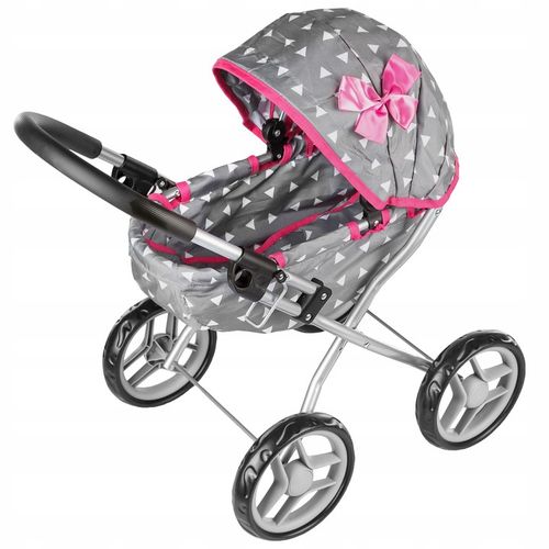 KINDERPLAY WÓZEK DLA LALEK GŁĘBOKI GONDOLA SKŁADANY DASZEK na Arena.pl