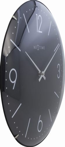 Zegar ścienny NeXtime Basic Dome 3157 ZW na Arena.pl