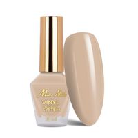 Klasyczny lakier Color Lacquer Vinyl Effect System MollyNails Latte 10 ml