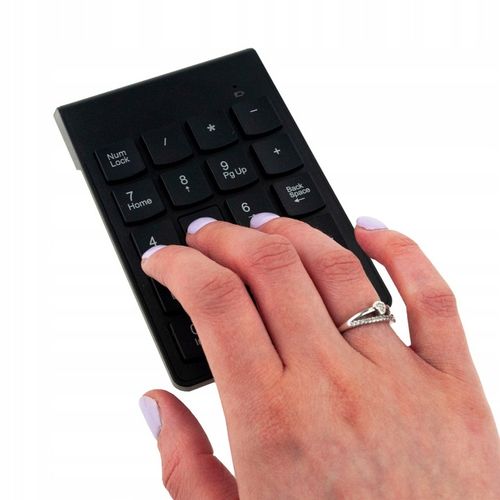 BEZPRZEWODOWA KLAWIATURA NUMERYCZNA USB DO LAPTOPA LAPTOPÓW PC na Arena.pl