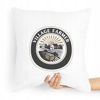 Poduszka Prezent Idealny Dla Rolnika Village Z Nadrukiem Ze Zdjęciem