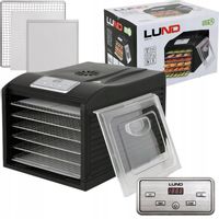 SUSZARKA DO GRZYBÓW OWOCÓW WARZYW ZIÓŁ 6 TAC 500W SPOŻYWCZA 500W LUND