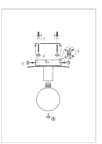 Lampa sufitowa Piatto 108540 Markslojd reflektor ściemnialny czarny zdjęcie 5