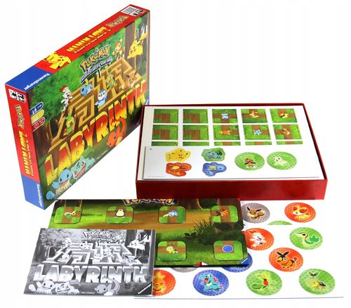 Labirynt, Labyrinth Pokemon Ravensburger na Arena.pl