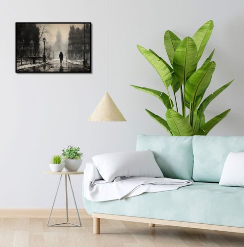 Plakat 60x40cm Mgła nad Londynem na Arena.pl