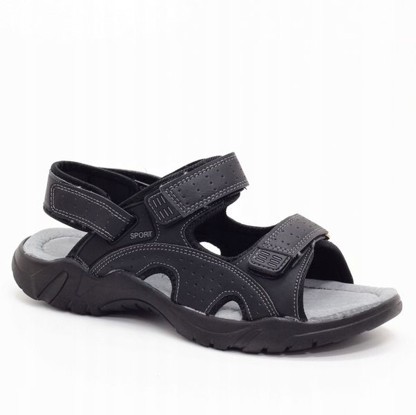 Sandały sportowe wkł.SKÓRA lekkie wygodne zdjęcie 3