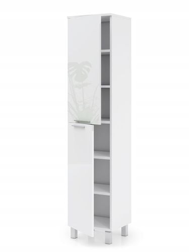 SŁUPEK ŁAZIENKOWY WYSOKI 40CM BIAŁY POŁYSK AKRYL na Arena.pl