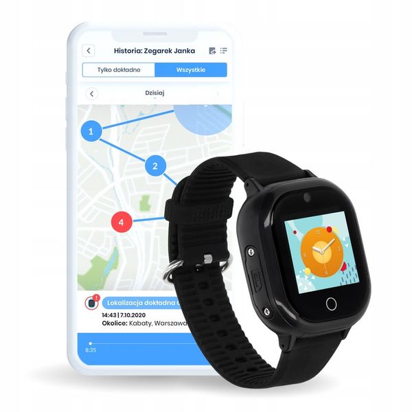SMARTWATCH DLA CHŁOPCA GPS APLIKACJA PL WIFI zdjęcie 7