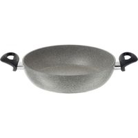 Patelnia granitowa indukcyjna głęboka z 2 uchwytami 28 cm Ballarini Ferrara