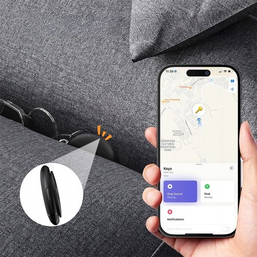 Lokalizator GPS LiTag MiLi IOS APLLE do plecaka kluczy bagażu roweru obroży na Arena.pl
