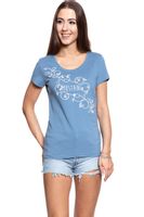 MUSTANG T SHIRT DAMSKI Alexia C Print 1009390 5407 S