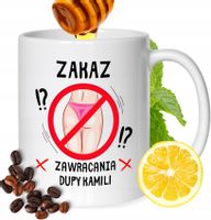 Kubek Dla Kamili Koleżanki Przyjaciółki Prezent Z Nadrukiem Biały 330Ml