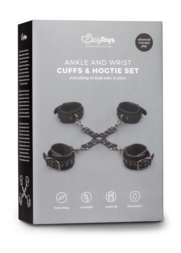 Kajdanki-Hogtie With Hand And Anklecuffs na Arena.pl